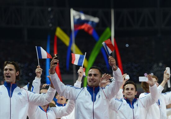 Церемония открытия XXVII Всемирной летней Универсиады 2013