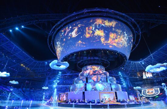 Церемония открытия XXVII Всемирной летней Универсиады 2013