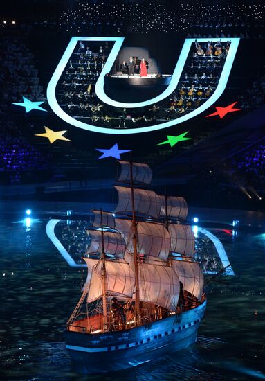 Церемония открытия XXVII Всемирной летней Универсиады 2013