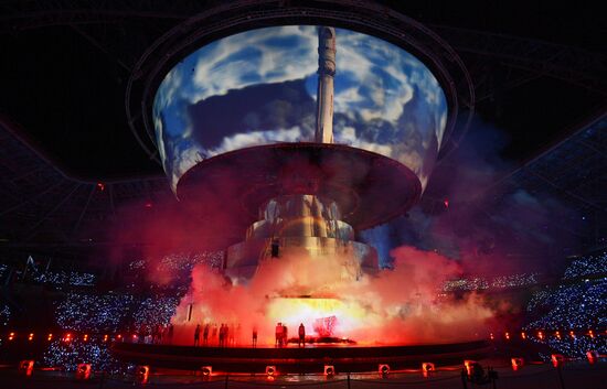 Церемония открытия XXVII Всемирной летней Универсиады 2013