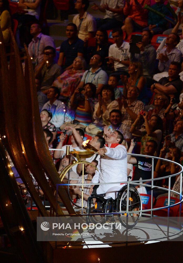 Церемония открытия XXVII Всемирной летней Универсиады 2013