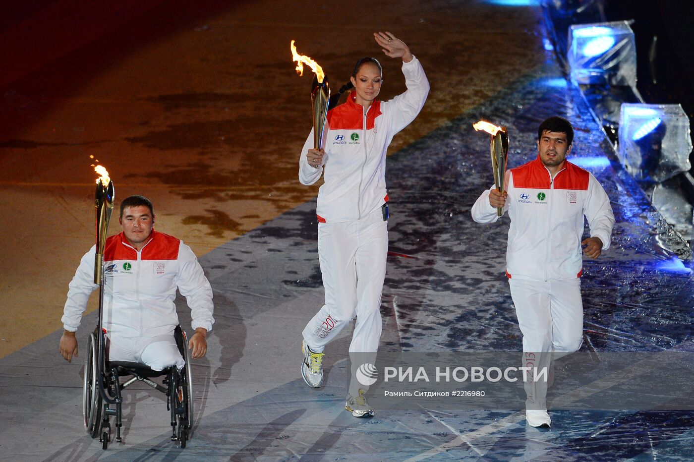 Церемония открытия XXVII Всемирной летней Универсиады 2013