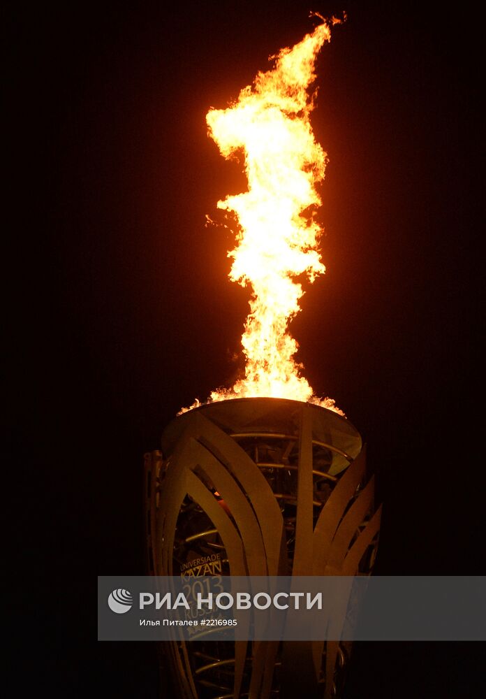 Церемония открытия XXVII Всемирной летней Универсиады 2013