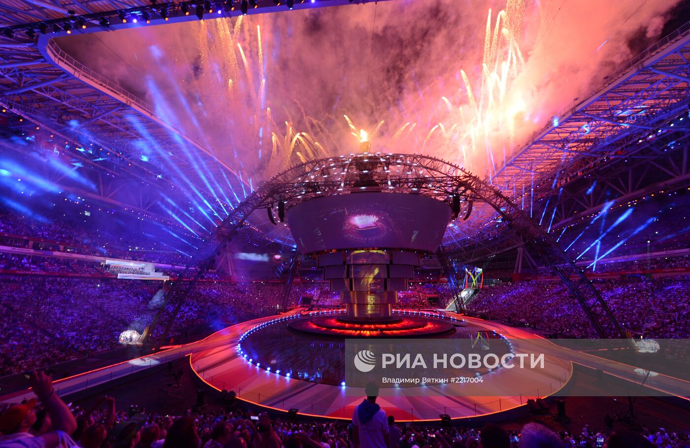 Церемония открытия XXVII Всемирной летней Универсиады 2013