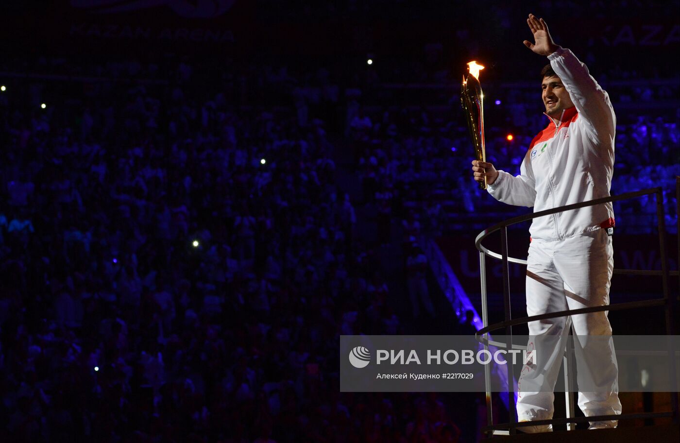 Церемония открытия XXVII Всемирной летней Универсиады 2013