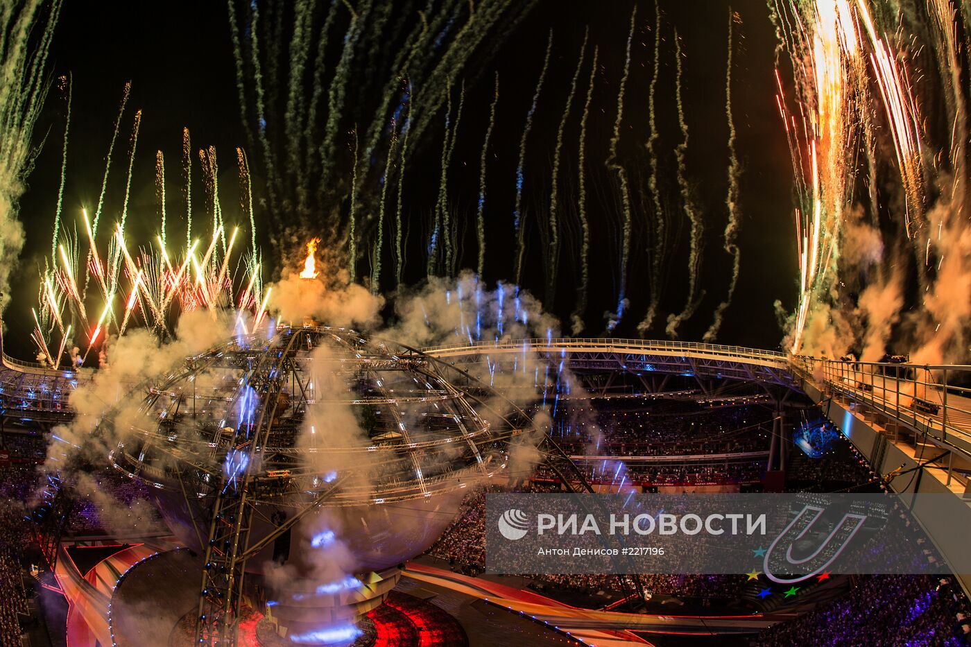 Церемония открытия XXVII Всемирной летней Универсиады 2013
