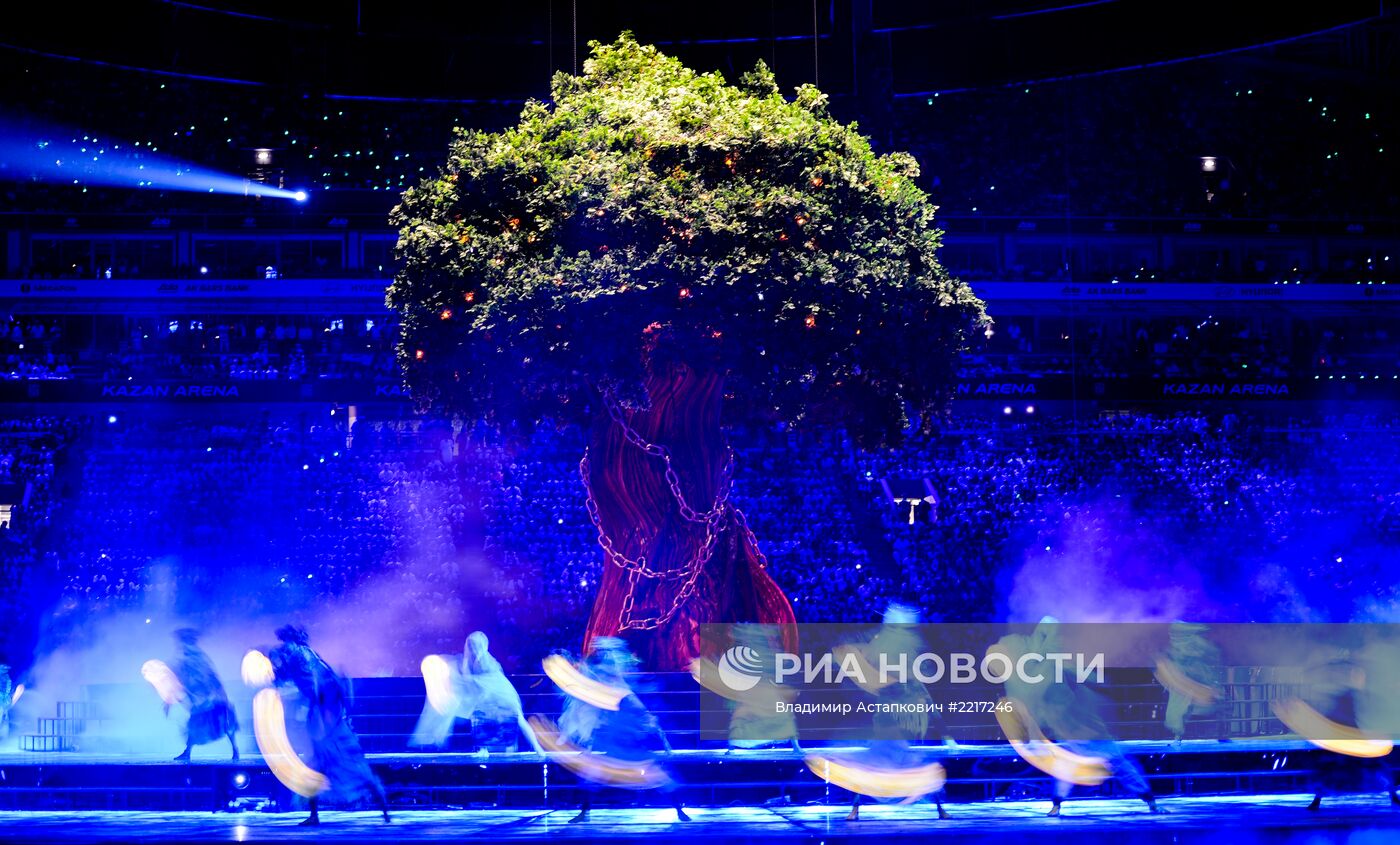 Церемония открытия XXVII Всемирной летней Универсиады 2013