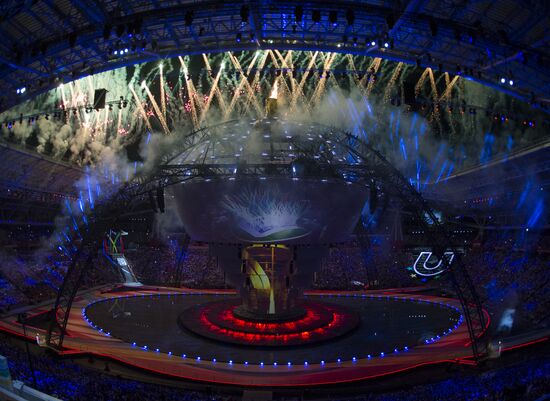 Церемония открытия XXVII Всемирной летней Универсиады 2013