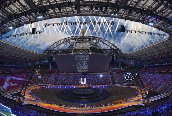 Церемония открытия XXVII Всемирной летней Универсиады 2013