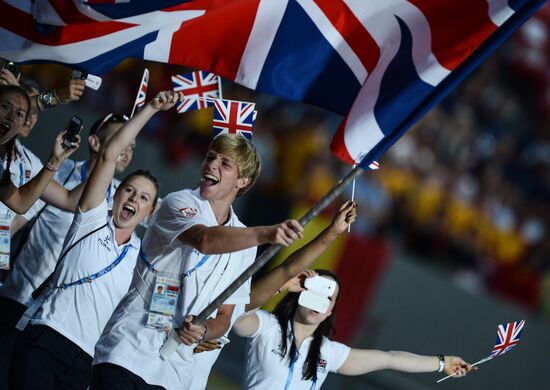 Церемония открытия XXVII Всемирной летней Универсиады 2013