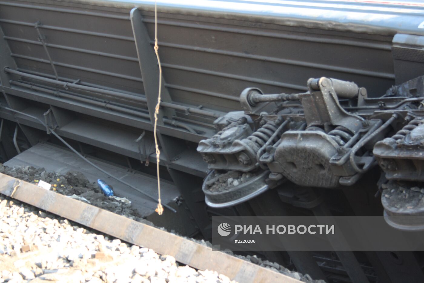 Крушение пассажирского поезда "Новосибирск - Адлер"