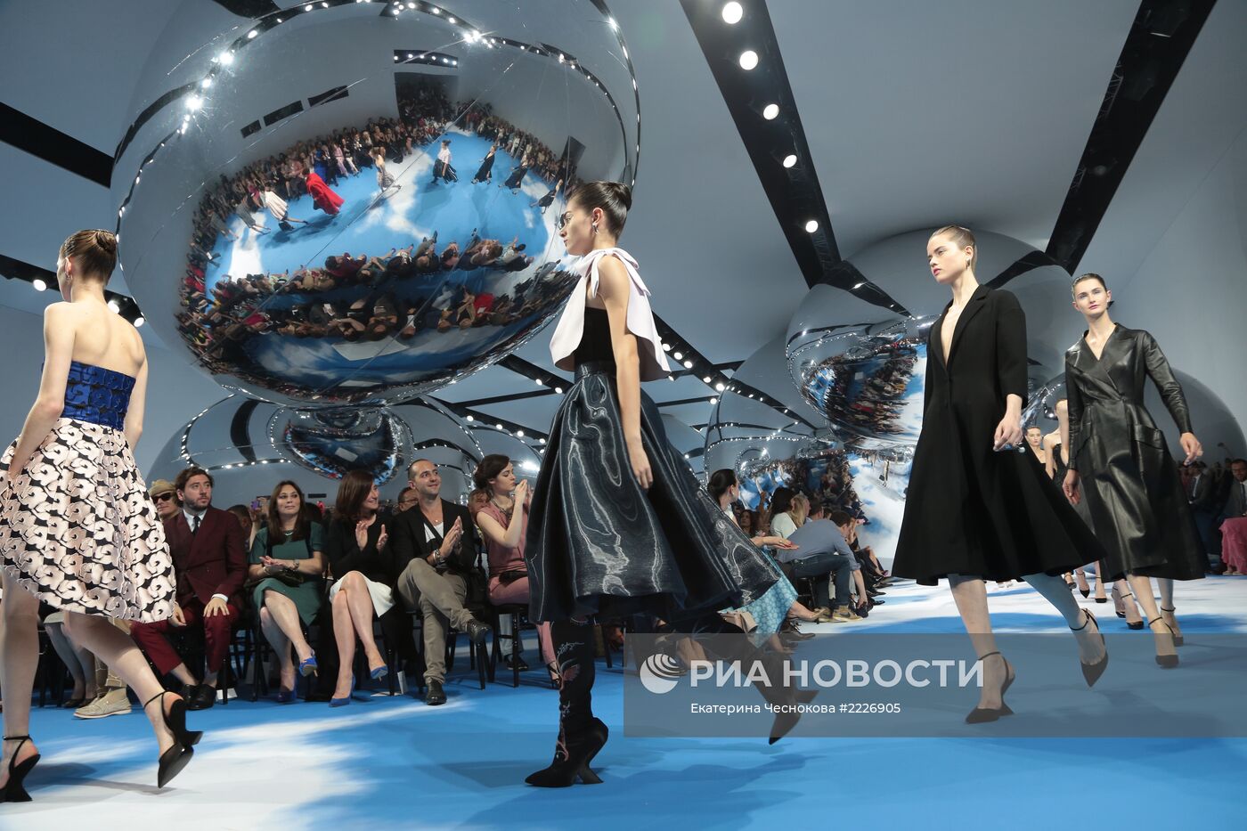 Показ модного дома Dior на Красной площади