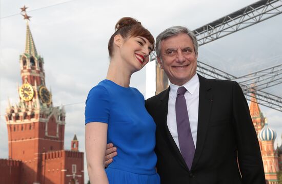 Показ модного дома Dior на Красной площади