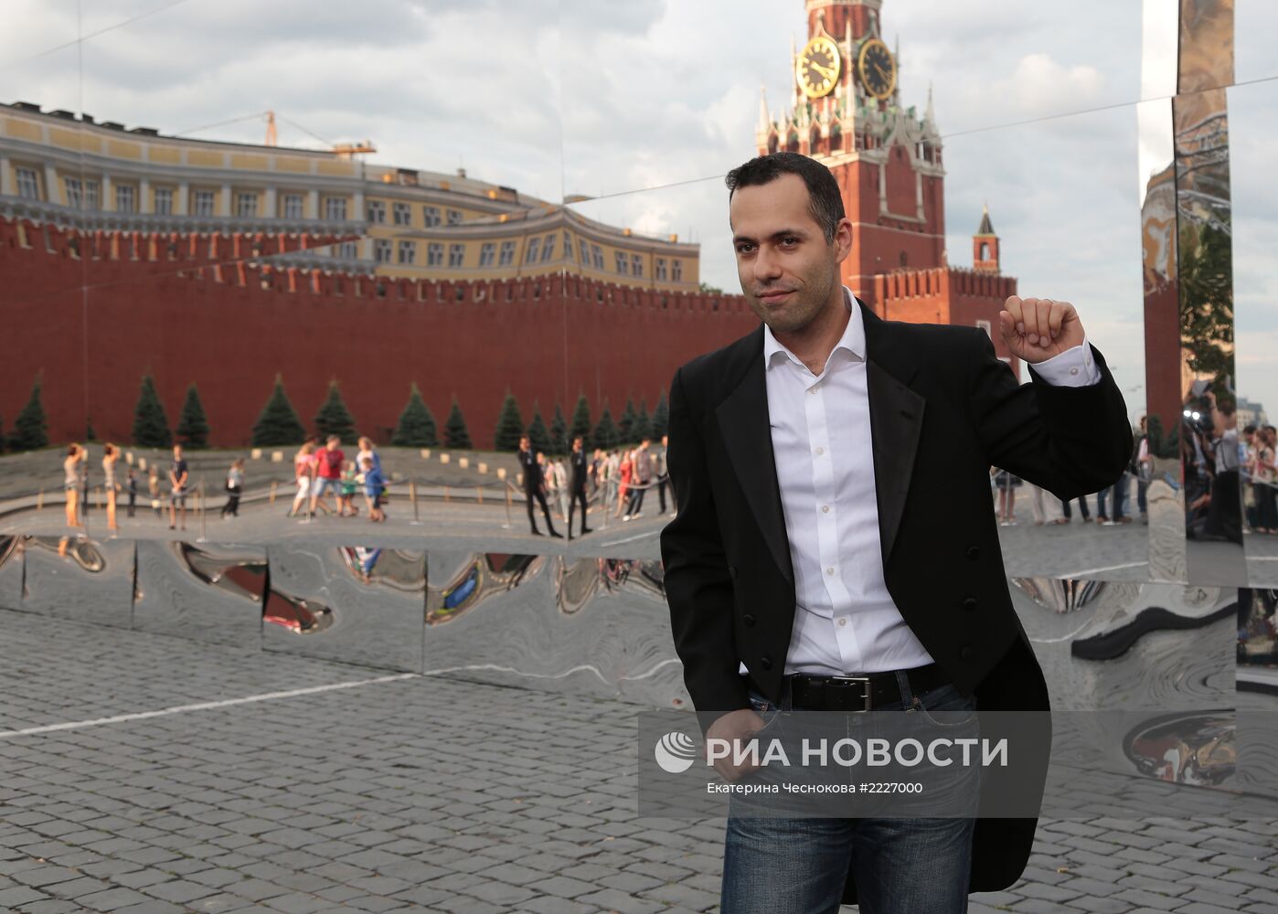 Показ модного дома Dior на Красной площади