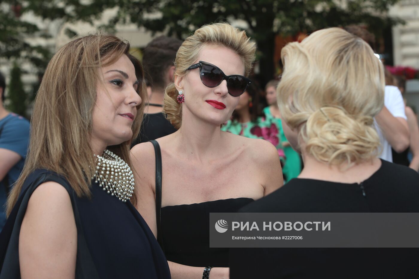 Показ модного дома Dior на Красной площади