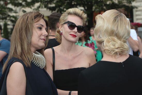 Показ модного дома Dior на Красной площади