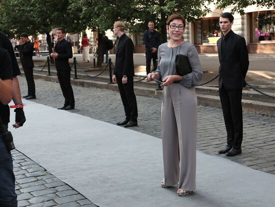 Показ модного дома Dior на Красной площади