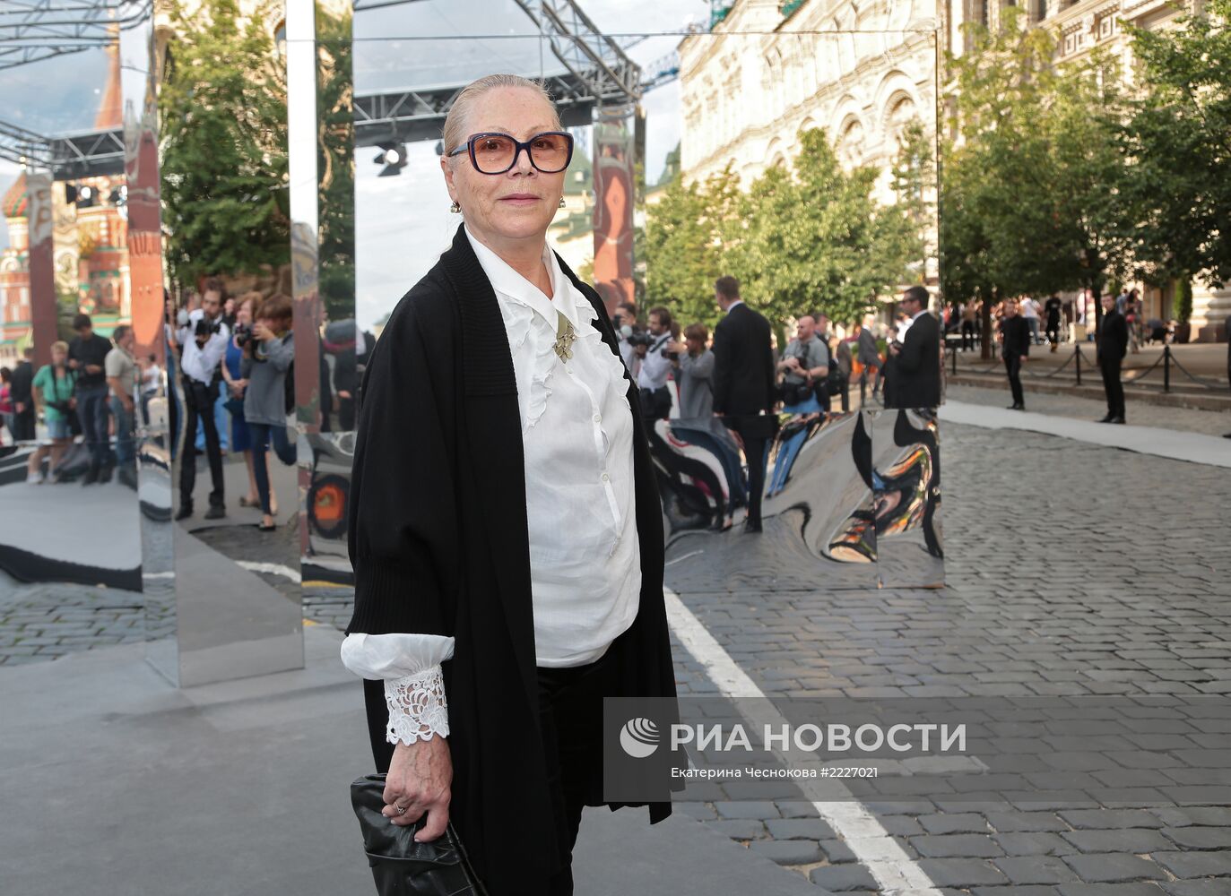 Показ модного дома Dior на Красной площади