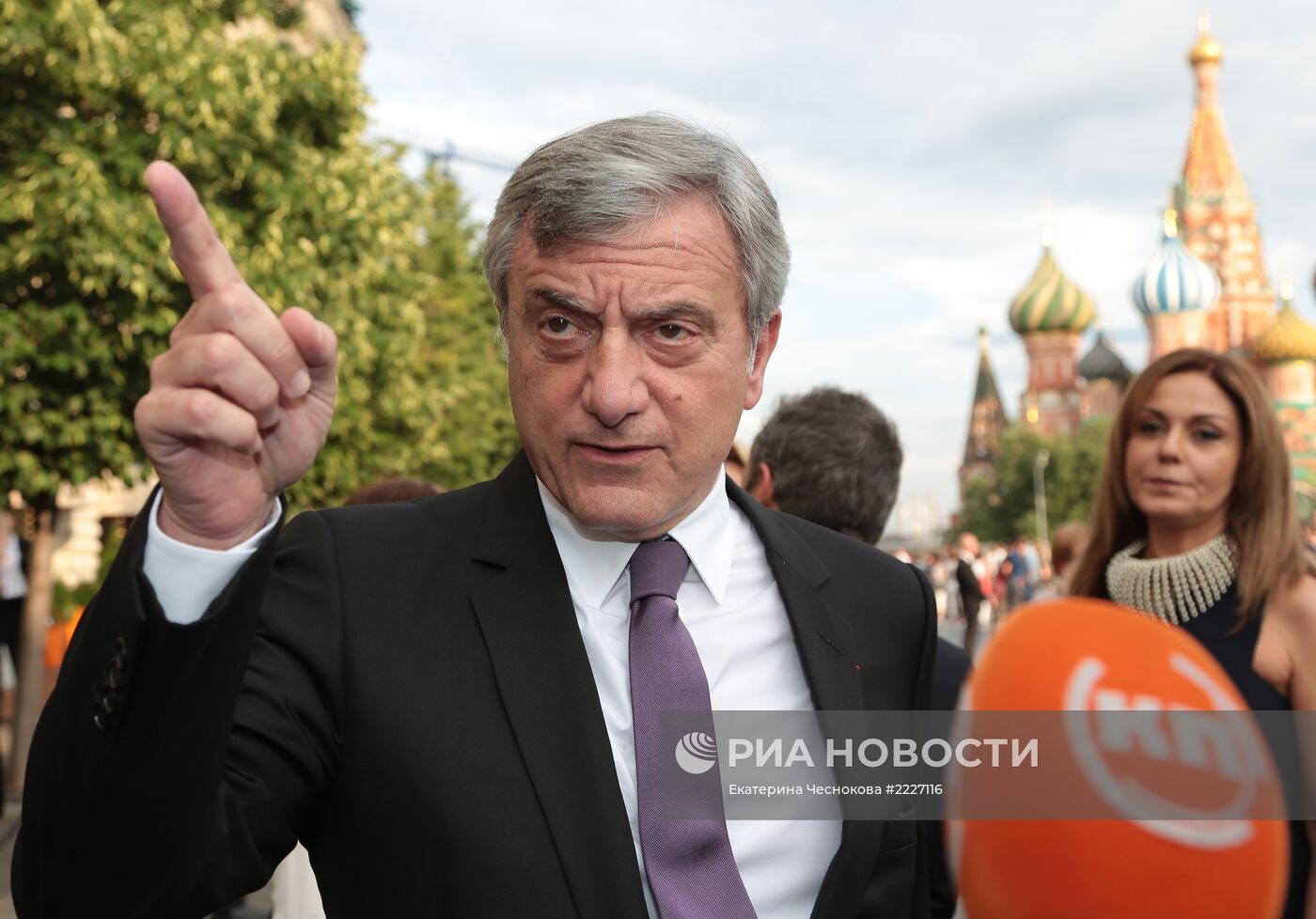 Показ модного дома Dior на Красной площади