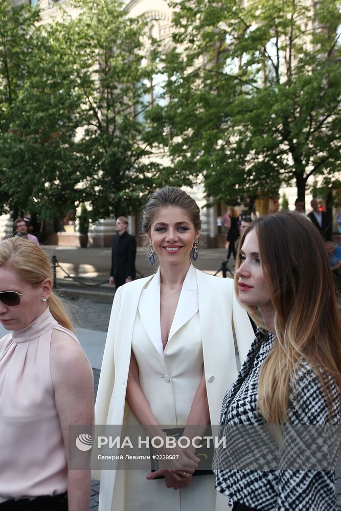 Показ модного дома Dior на Красной площади