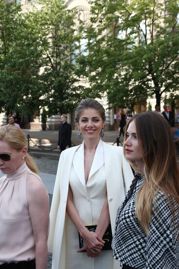 Показ модного дома Dior на Красной площади