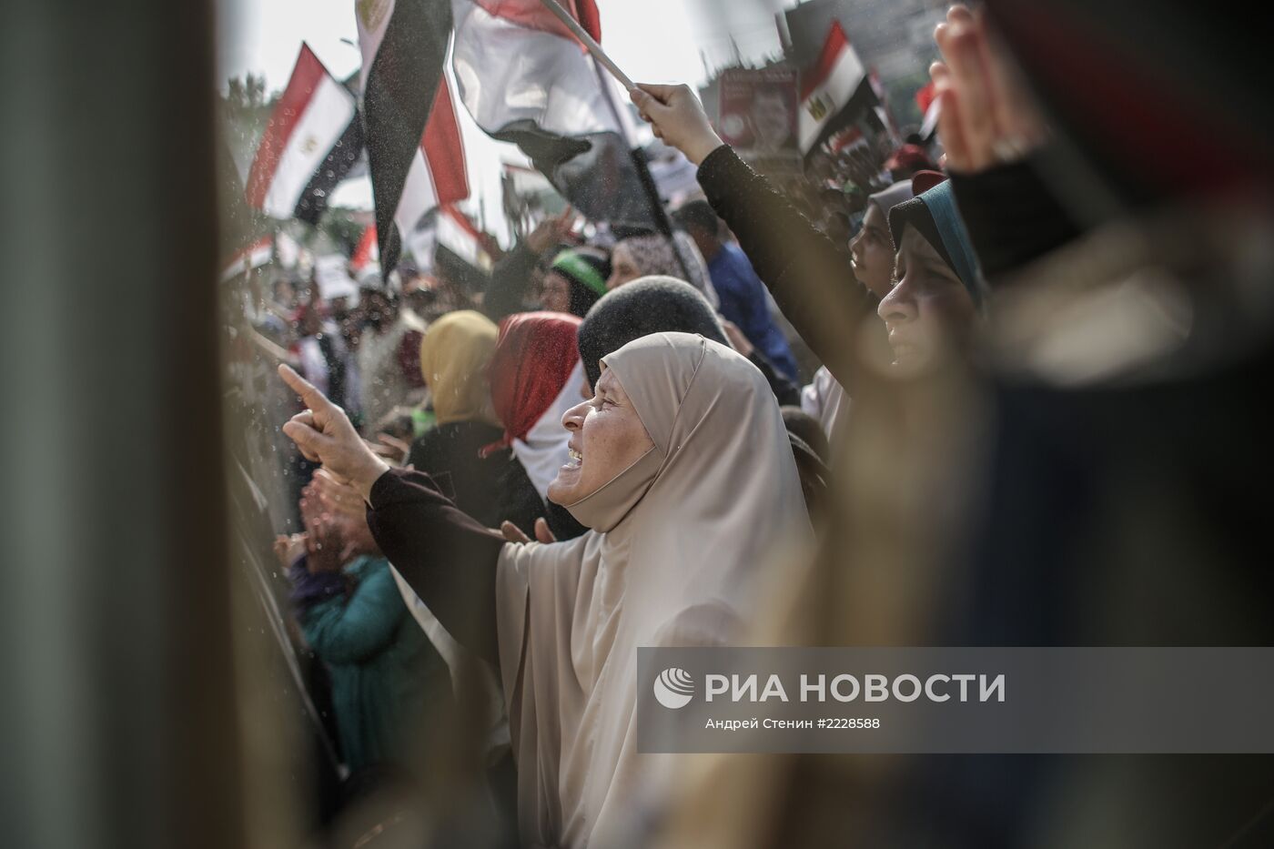 Выступления сторонников Мохаммеда Мурси в Каире
