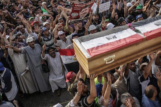 Выступления сторонников Мохаммеда Мурси в Каире