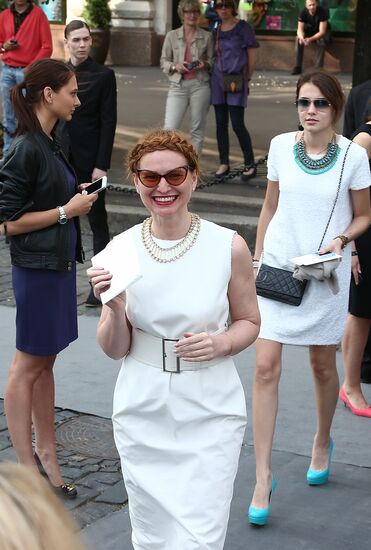 Показ модного дома Dior на Красной площади