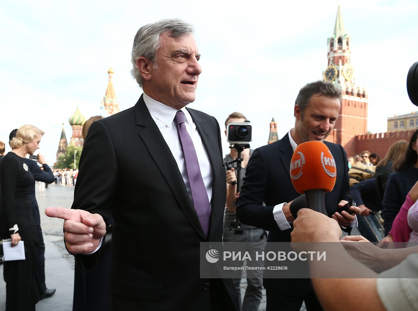 Показ модного дома Dior на Красной площади