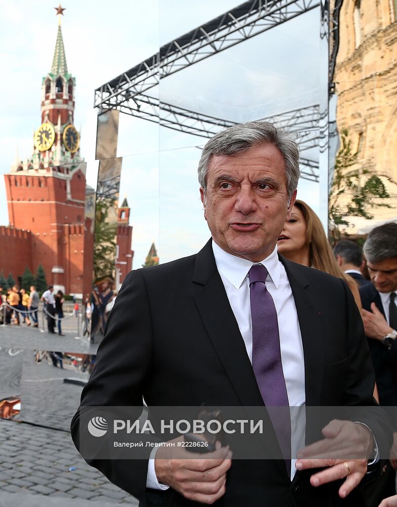 Показ модного дома Dior на Красной площади