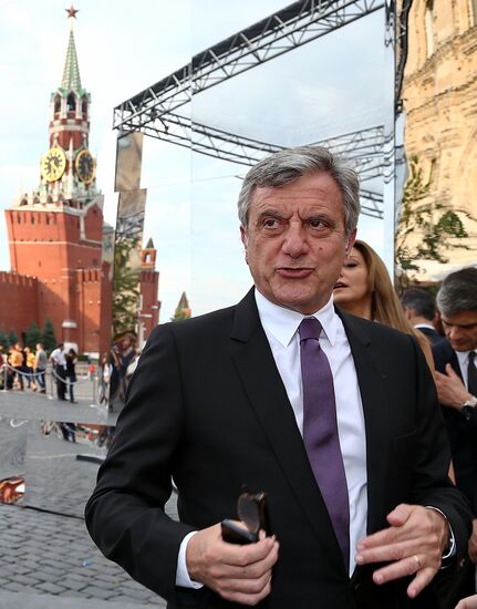 Показ модного дома Dior на Красной площади