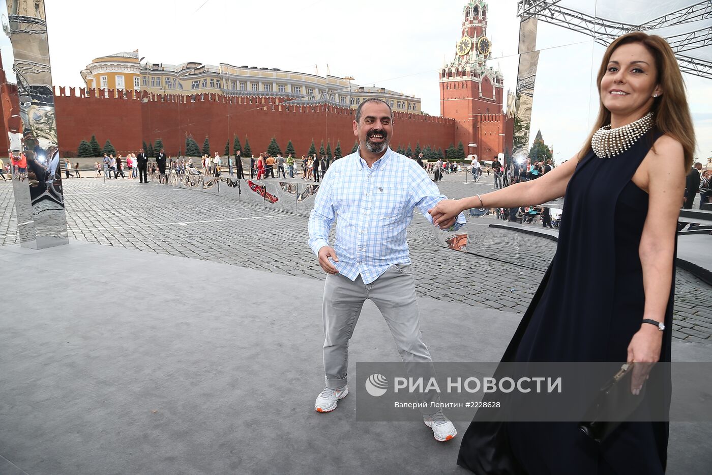 Показ модного дома Dior на Красной площади