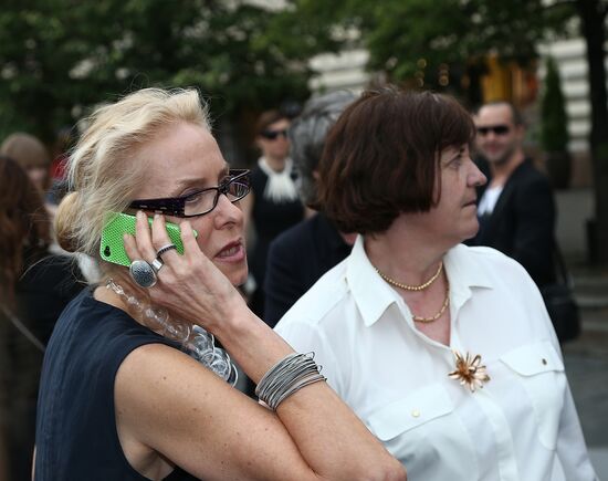 Показ модного дома Dior на Красной площади