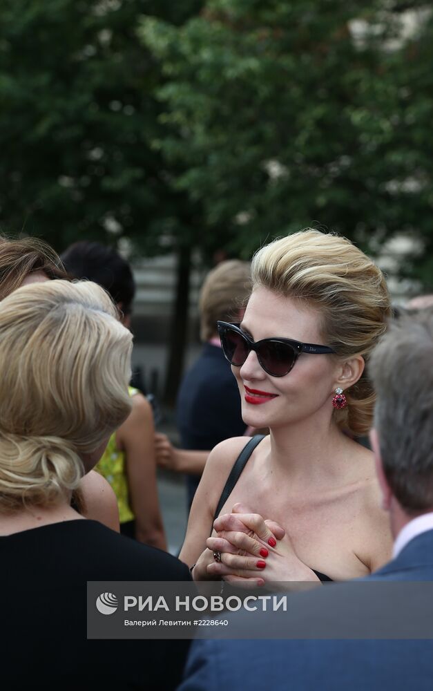 Показ модного дома Dior на Красной площади