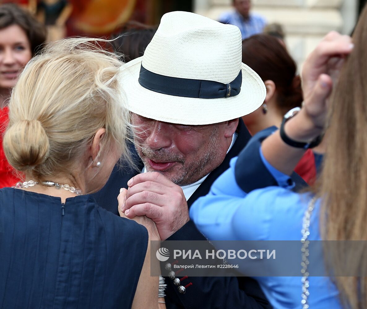 Показ модного дома Dior на Красной площади