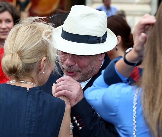 Показ модного дома Dior на Красной площади