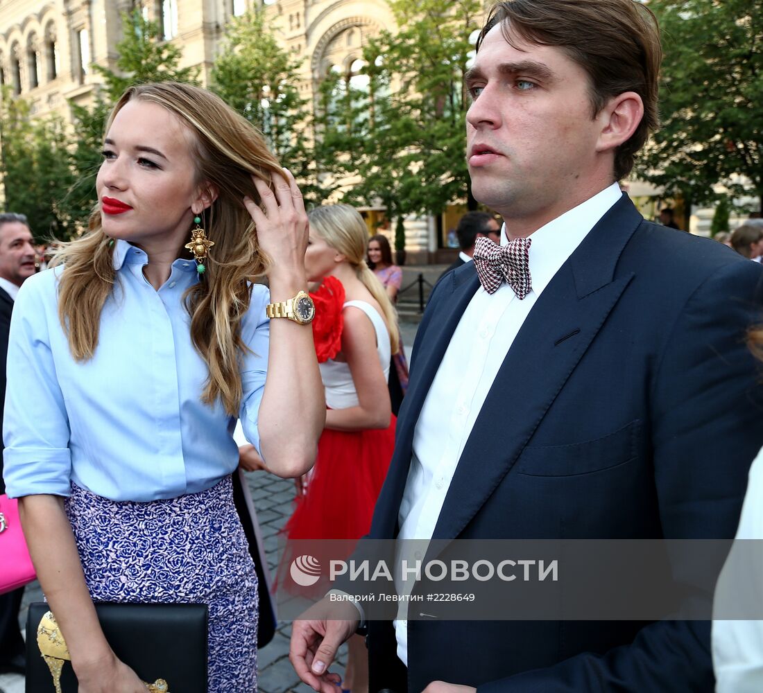 Показ модного дома Dior на Красной площади