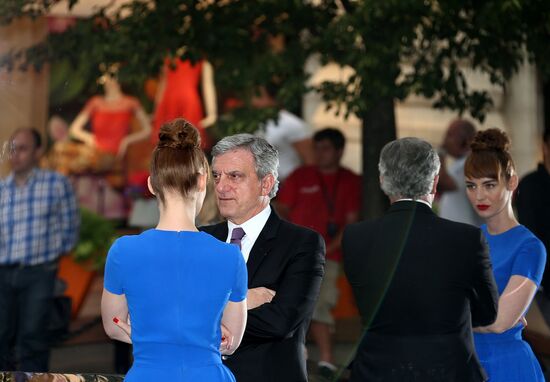 Показ модного дома Dior на Красной площади