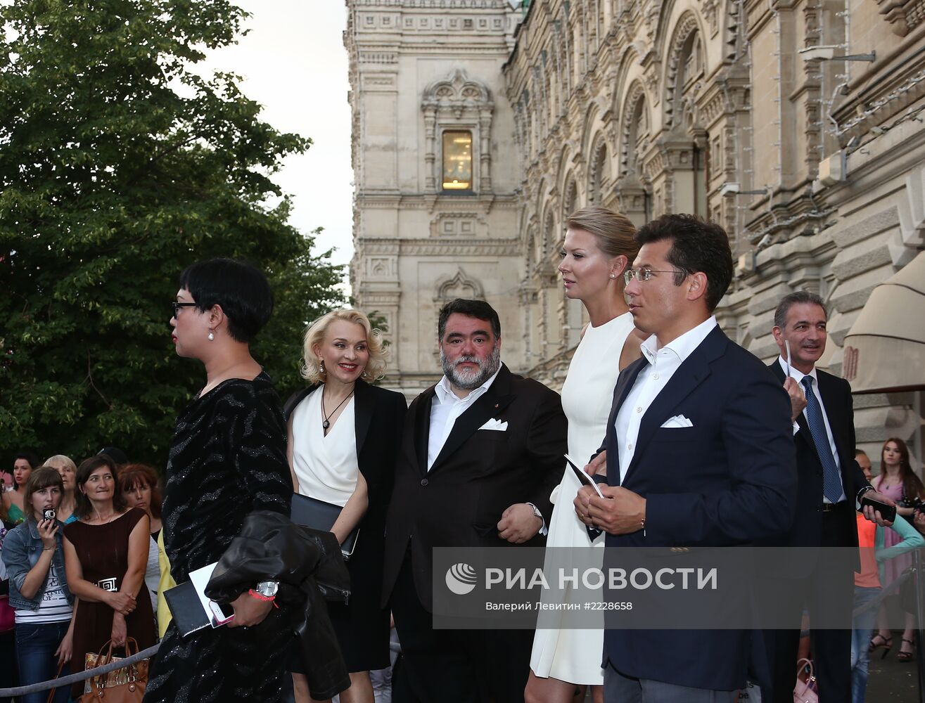 Показ модного дома Dior на Красной площади