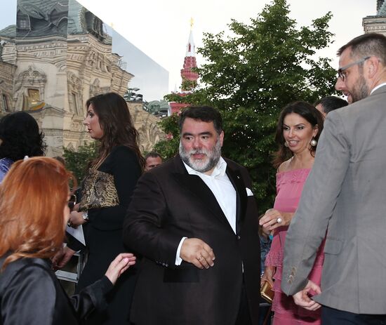 Показ модного дома Dior на Красной площади