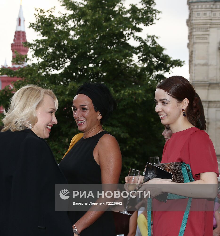 Показ модного дома Dior на Красной площади