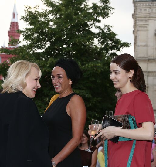 Показ модного дома Dior на Красной площади