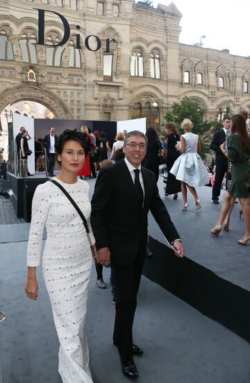 Показ модного дома Dior на Красной площади