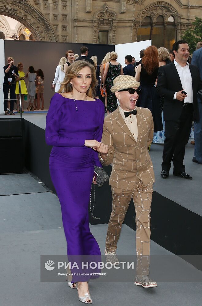 Показ модного дома Dior на Красной площади