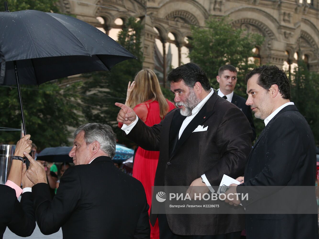 Показ модного дома Dior на Красной площади