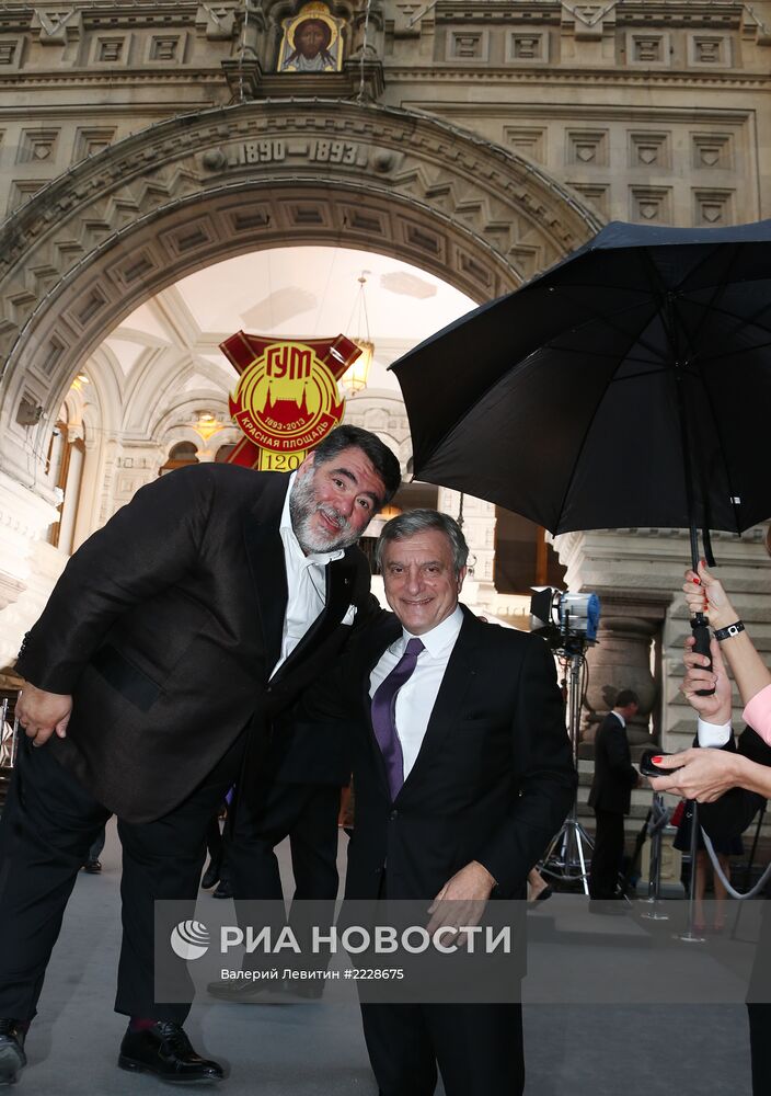 Показ модного дома Dior на Красной площади