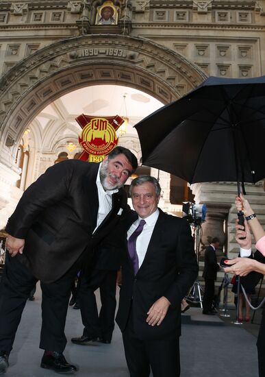 Показ модного дома Dior на Красной площади