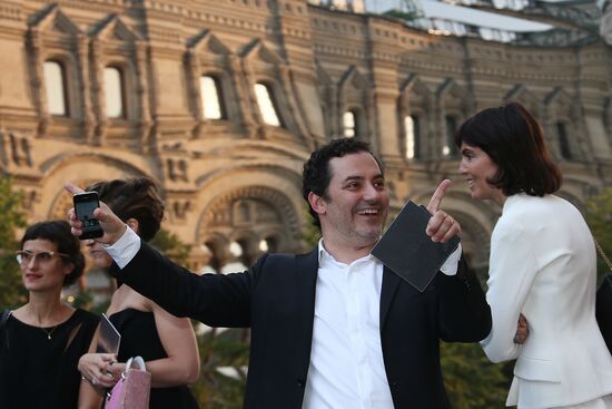 Показ модного дома Dior на Красной площади