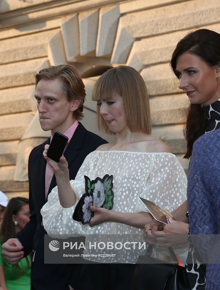 Показ модного дома Dior на Красной площади