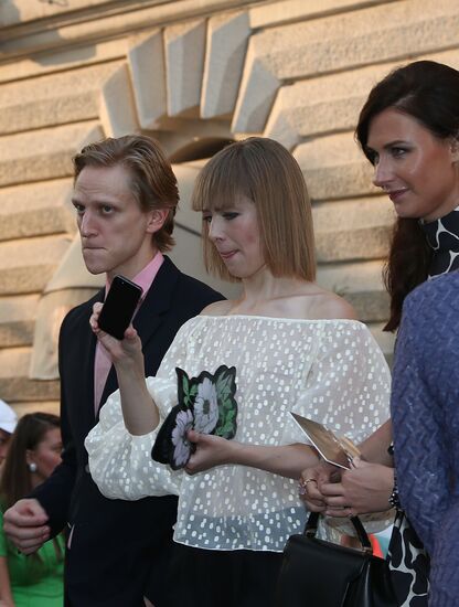 Показ модного дома Dior на Красной площади